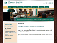 Tablet Screenshot of apaccountingllc.com